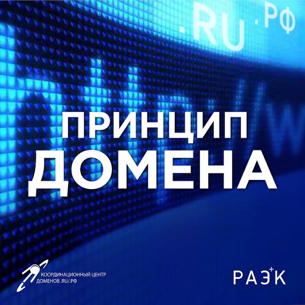 Подкаст «Принцип домена» - баннер